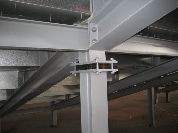 Raked Seating Rubber Bearing
