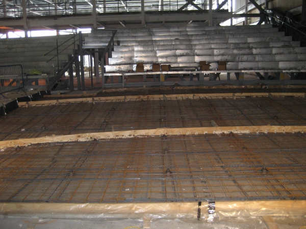Jacks & Mesh in Place