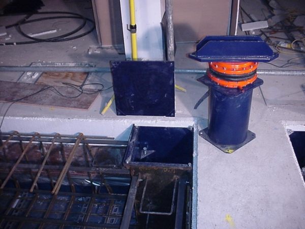 Air Spring on Stanchion
