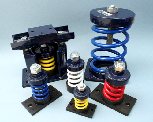 A Variety of Acoustic Spring Mounts - Click to enlarge A Variety of Acoustic Spring Mounts
