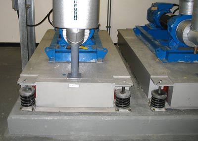 Inertia Base for Plant Isolation - Click to enlarge Inertia Base for Plant Isolation