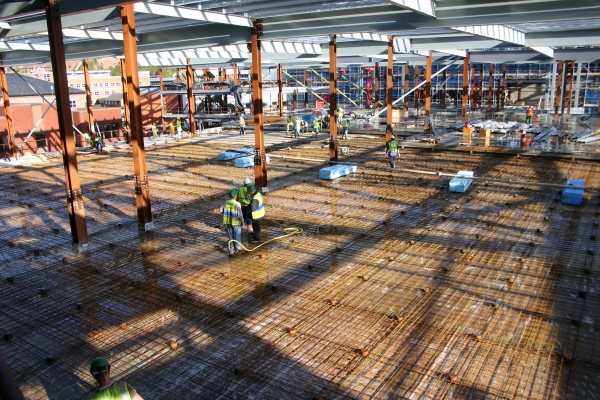 Preparation Bowling Alley Floating Floor