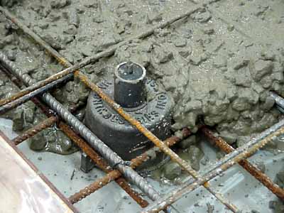 Acoustic Floating Floor Concrete Pour